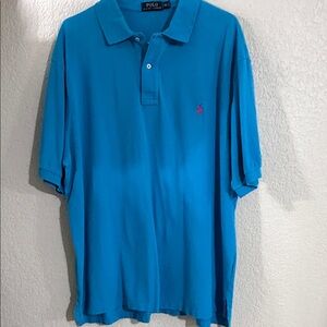 Polo by Ralph Lauren Men's Vibrant Blue Polo Shirt